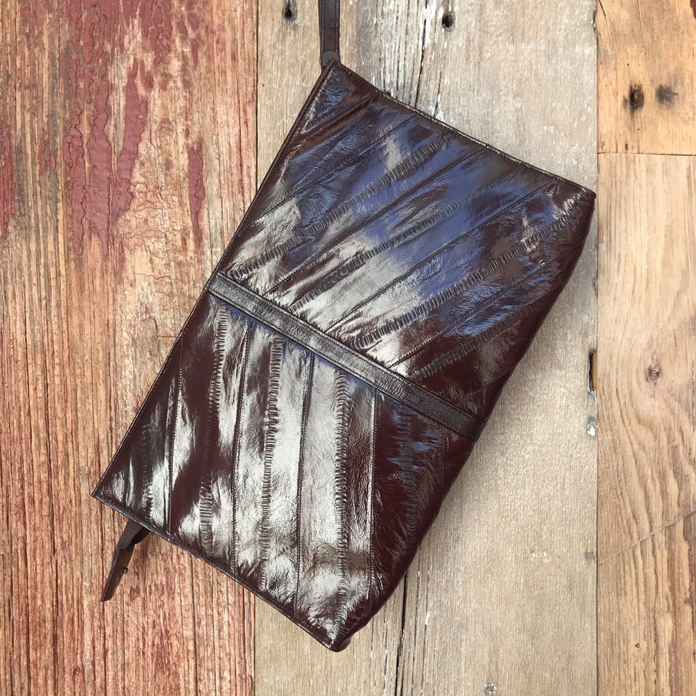 Eel Leather from the Sea Clutch